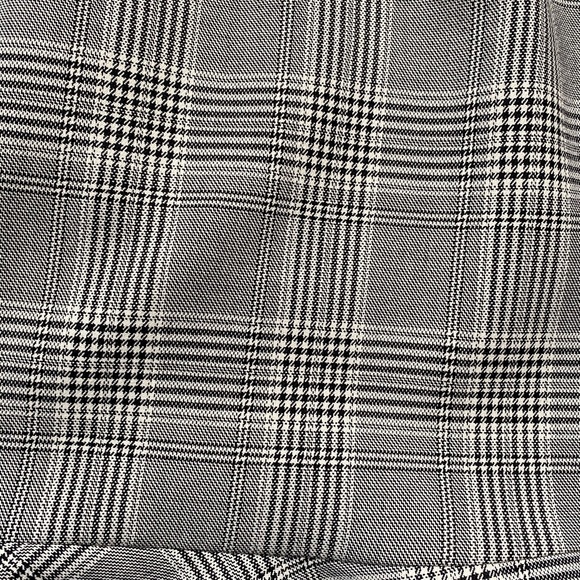 Zara mid thigh gingham skirt - Picture 3 of 5